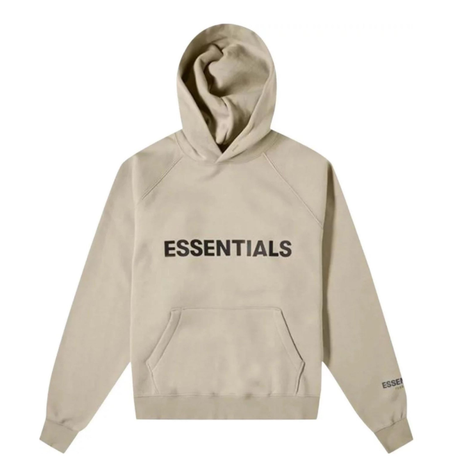 Essentials hoodies are oversized