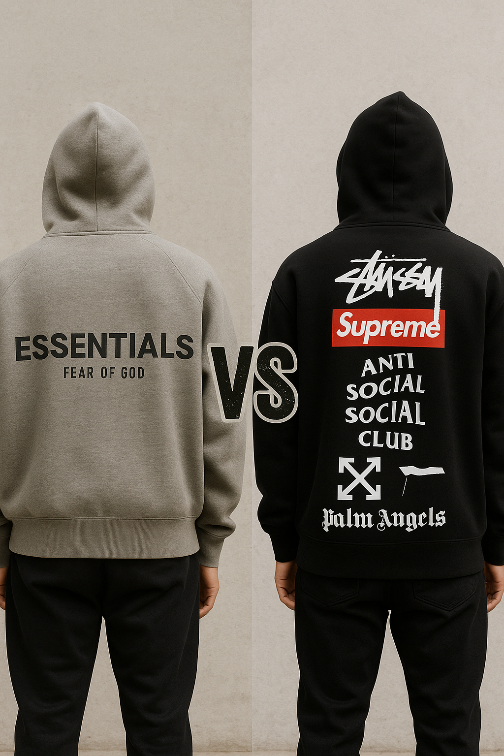 essentials hoodie vs other brands